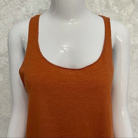 NWOT Over the Limit Orange Racerback Tank Top M - Picture 7 of 14